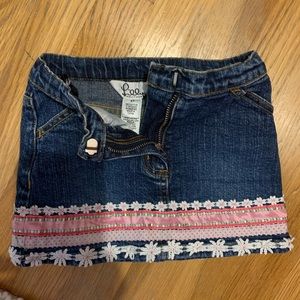Lilly Pulitzer 4T Jean Skirt